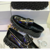 Men#039;s Versace Leather Loafers