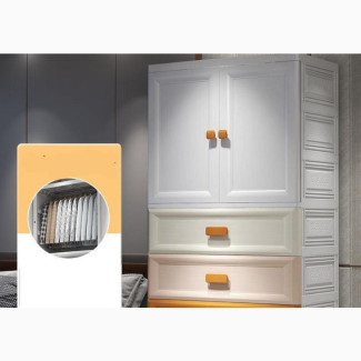 Children Plastic Wardrobe and Drawer