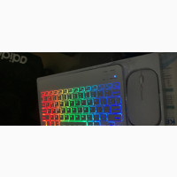 RGB Wireless Rechargeable Bluetooth Keyboard and Mouse Combo