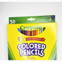Crayola Colored Pencils Set 50 - Bright, bold colors for creative kids