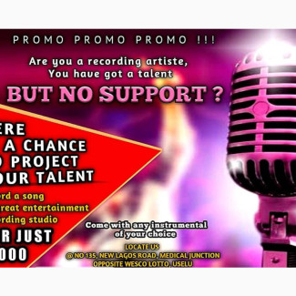 2greatmusic Recording Studio - Quality Music Production in Benin City