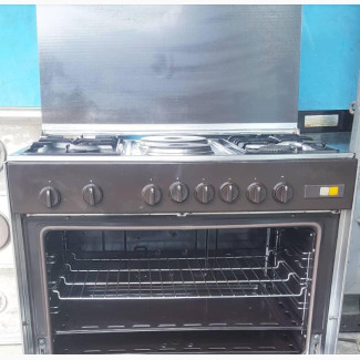 4 Gas Burner, 2 Hotplate, Oven Grill Cooker + Pay at Delivery