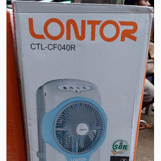 Lontor Rechargeable Mist Fan Air Cooler (Water Fan) + Remote