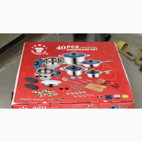 German Chef Stainless Steel Cookware Set - 40pcs