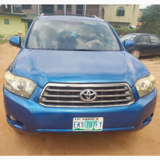 Toyota Highlander 2008 Blue