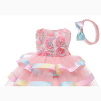 Stunning Multicolored Ball Gown