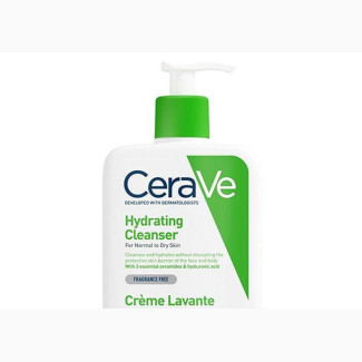 Cerave Hydrating Cleanser -473 Ml With Hyaluronic Acid