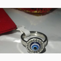 Sparklingturkish Blue Eyes Ring