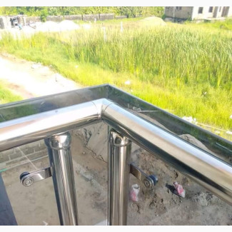Flameless Black Glass Handrails - Quality Made in Turkey