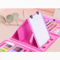 208-PCS Double-Sided Trifold Easel Paint Kids Art Supplies