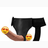 Double Penis Strapon Dildo Ultra Elastic Harness Belt