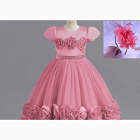 Sky Blue Ceremonial Princess Ball Gown