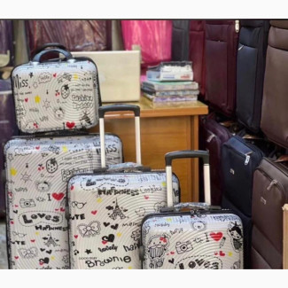 Swiss Polo Travel Luggage Box With Kit Bag - 4sets