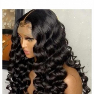 Caribbean Princess Human Hair Lace Front Wig