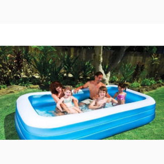 Swim Center Family Inflatable Pool, 120 X 72 X 22