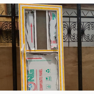 Aluminum Toilet Hinge Door Series 1 - Brand New