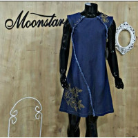 Turkish Blue Jean Gown