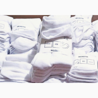 White Cotton School Socks