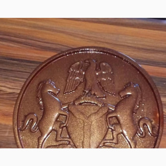 Custom 3d Relief Carving on Wood, Emblems Logo Picture