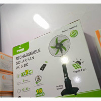 18 Inch I Win Solar Standing Fan - Brand New