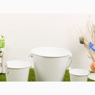 Metal Bucket Buckets Candy Mini Tin Pail