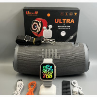 JBL Bluetooth Speaker, 2nd Gen. + Series 8 ULTRA Smartwatch