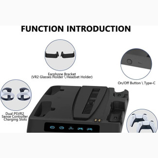 Charging Station for P5 and PS VR2 Dual Controller