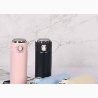 420ml Smart Temperature Flask - Brand New, Green, Stainless Steel