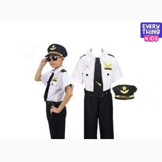 Kids Pilot Career Costume for School Career Day