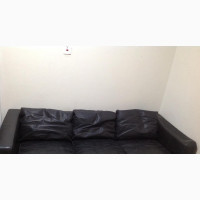 General Living Room Leather Settee