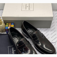 Italian Roberto Serpentini Men#039;s Shoe - Wine Color