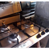 Stainless Steel 3 Burner Gas Cooker - UK Used