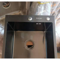 Single Bowl Kitchen Sink (Black)