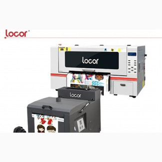 Locor A3 DTF Printing Machine With Two Xp600 Heads