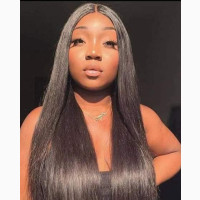Lush Chicago SDD Bone Straight Hair Extensions Wigs
