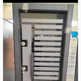 3ft Black Elegant Door