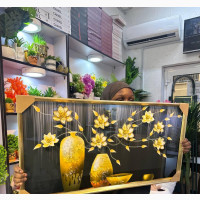 Luxury Crystal Stones Wall Acrylic Art Frame