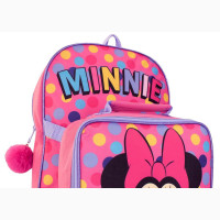 Minnie Mouse Backpack and Lunchbag Set