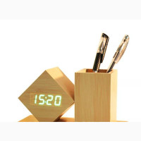 Wooden Pen Holder - Brand New