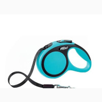 Flexi New Comfort Retractable Tape Dog Leash Blue 26 Foot