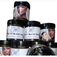 Organic Natural Fruity Black Soap - Nourishing, Exfoliating, Organic