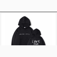 Black Hoodies With Printed
