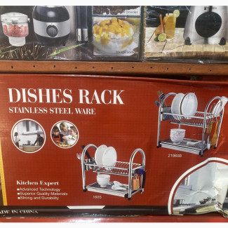 Stainless Steel Dishes Rack - Brand New
