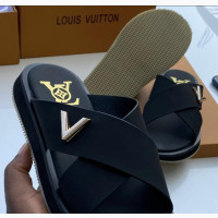 Classy Louis Vuitton Crosspalm for Men Black/White
