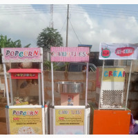 Popcorn, Ice Cream, and Candy Floss Stand for Your Event