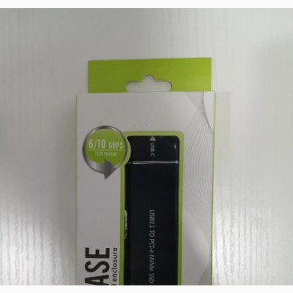 M.2 Nvme Pcie SSD Casing Enclosure (6/10gbps)