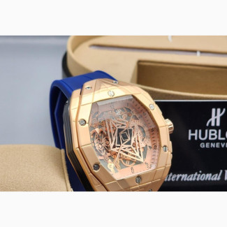 Hublot Rubber Strap Wristwatch for Men