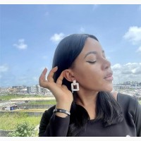 Shop Our Beautiful Pearl Dangle Earrings in Pearl White