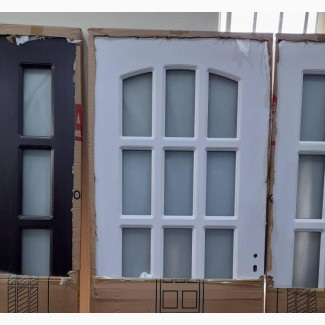Wooden Glass Door