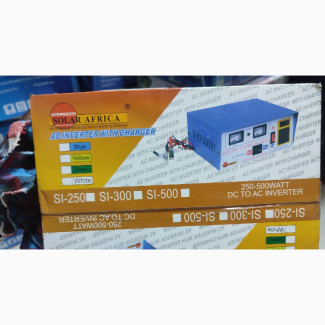 Solar Africa Inverter 500w With Charger - Brand New